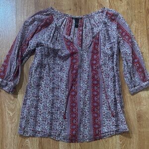 Lucky Brand Bohemian Top